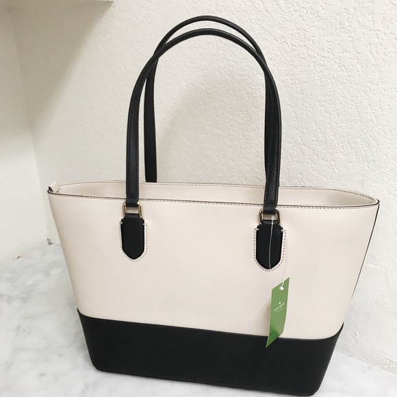 KATE SPADE COTTON AND BLACK Dally Bag - Picture 2 of 3
